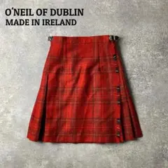 【オニールオブダブリン】O'NEIL OF DUBLIN スカート プリーツ