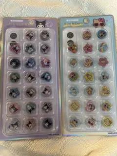 おはじきシール Kira Coro サンリオ 日焼けキティ クロミ 2枚セット