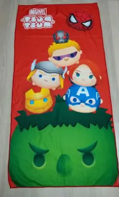 マーベルツムツム　プレミアムジャンボバスタオル