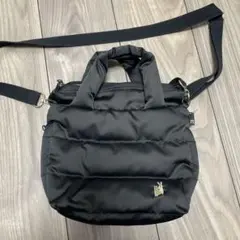 ナイロン製 ブラック ショルダーバッグ