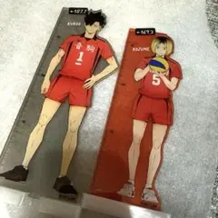 定規！ハイキュー アクリルスタンド 黒尾鉄朗 孤爪研磨 音駒