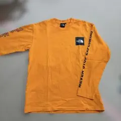 オレンジ M ロングスリーブTシャツ