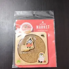 MOOMIN MARKET オーナメント付きコースター リトルミイ