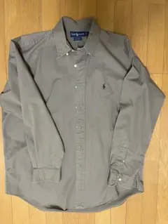 Ralph Lauren Blake 3L くすみブラウン　長袖シャツ！