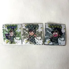 忍たま乱太郎　忍たま乱太郎マンチョコ　シール　立花仙蔵 七松小平太 食満留三郎