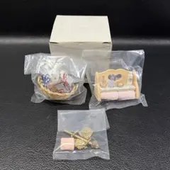 【未使用】イマージュ　「プチインテリアアクセサリー」　3点セット　ミニチュア家具
