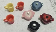⭐10/18までの出品！⭐ル・クルーゼ ミニチュア マグネット 7点セット+3点