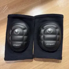 uhlsport ニーパッド 膝サポーター ブラックのサムネイル