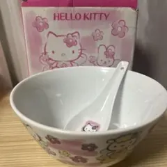 ハローキティ 陶器ボウル スプーン付き