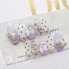 フレンチガーリー シアードット ワンホン y2k スナ系量産型 韓国ネイル