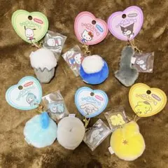 サンリオ アクリル付き しっぽチャーム 全6種類セット