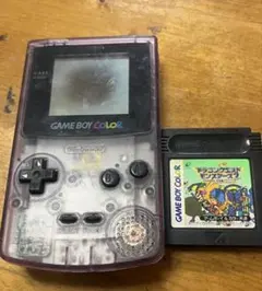 ゲームボーイカラー クリアパープル + ドラゴンクエストモンスターズ2 セット