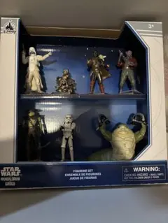 スターウォーズ　マンダロリアン&グローグーフィギュア6体セット　エンボ・ロッタ