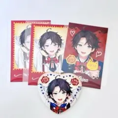 にじさんじ 三枝明那 缶バッジ・チェキセット