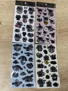 [正規品]サンリオキラキララインストーンシール　キティ・プリン・シナ・うさはな