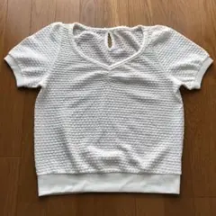 半袖ニット トップス allamandaのサムネイル