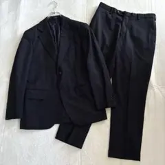 ジェイプレス スーツ A4 背抜き ネイビー セットアップ ウール 2023年