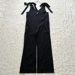 ヨリ トリアセリボンサロペット 38 肩リボン Vネック ストレート 2way