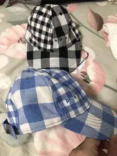 パパパパーク　ベビー　子供キャップ帽子 blue 一点のサムネイル