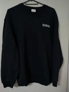 ウェンズデー ロックスタンレー スウェット 黒 F (M~Lサイズ感)