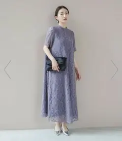 kaene パイピングレースAラインドレスのサムネイル