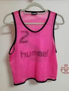 hummel ジュニアトレーニングビブス ピンク　No.2のサムネイル