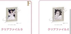 川本笑瑠 生誕記念2026すきくじ F賞 クリアファイル 2枚セット