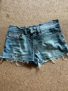 DIESELディーゼルデニムショートパンツ25インチ