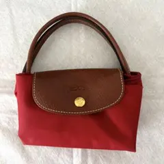 ロンシャン　バッグ　トートバッグ　ジッパー　手提げ