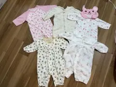 カバーオール　ロンパース　5点セット売り