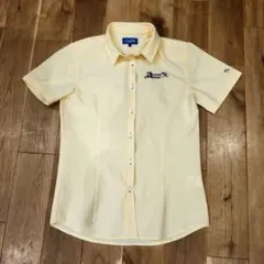 美品✨アーノルドパーマーゴルフ　シャツ　Lサイズ　イエロー系　半袖