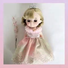 S1293メルちゃんソランちゃんハンドメイド服ドレス