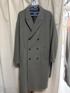 HAREハレ　ガウンコート　モスグリーン