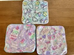 ミニタオルハンカチ　 3枚セット