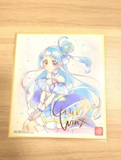 プリキュアミニ色紙　キミとアイドルプリキュア　キュアウインク