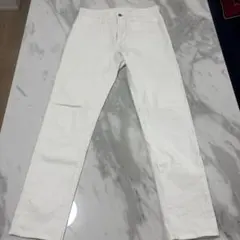 UNIQLOホワイト スリムフィット デニムパンツ