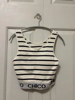 CHICO ストライプ タンクトップ Fサイズ