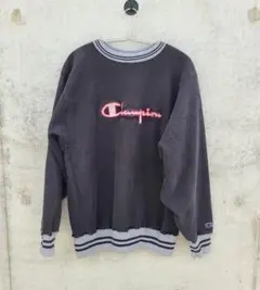 90s USA製 黒 Champion Reverse チャンピオン リバース