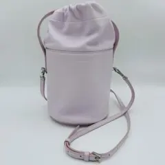 【美品】ジルサンダー　2way ドローストリング　ショルダーバッグ　ピンク