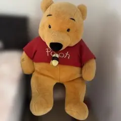 （送料込み）プーさん ぬいぐるみ 赤いシャツ
