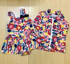 マーキーズ　水着ラッシュガードセット　女の子　100