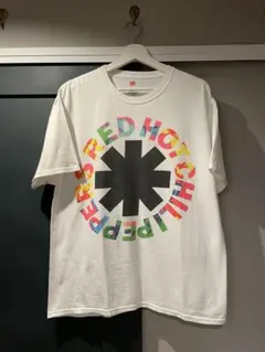 2025年最新】red hot chili peppers asterisk logo tシャツ whiteの