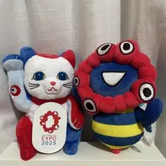 EXPO2025 ミャクミャク BIGぬいぐるみエスケイジャパン - メルカリ
