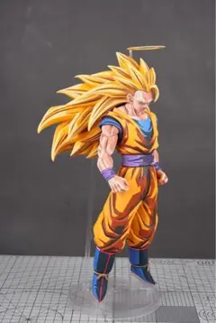 一番くじ ドラゴンボール A賞　超サイヤ人3 孫悟空 二次元彩色　リペイント