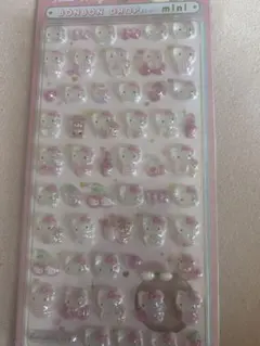 【国内正規品】サンリオ ハローキティ ピンク ボンボンドロップシールミニ