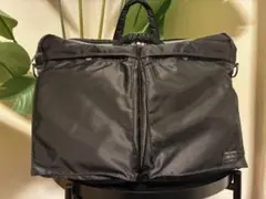 【美品】PORTERタンカー オーバーナイト ブリーフケース2way2層大容量