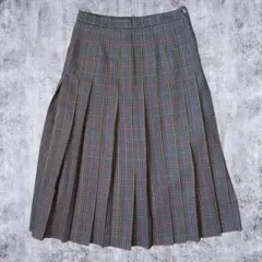 BRAEMAR プリーツスカート チェック柄 クラシカル トラッド 上品のサムネイル