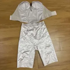 Dress the Life 上下セットブライダルインナー c65 ベージュ