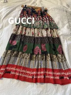 美品　GUCCI シルクスカート　サイズ38のサムネイル
