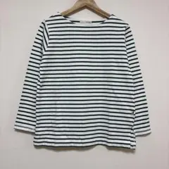 shoo-la-rue シューラルー　コットン　ボーダー　トップス　Tシャツのサムネイル